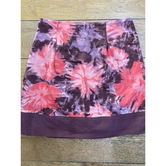 Anthro Elevenses Floral Helenium Field Skirt 6 - Picture 7 of 7